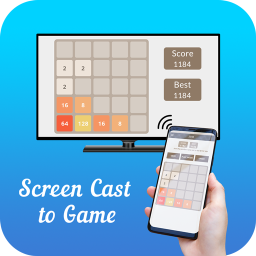 Screen Mirroring : 2048 with Screen Cast icon