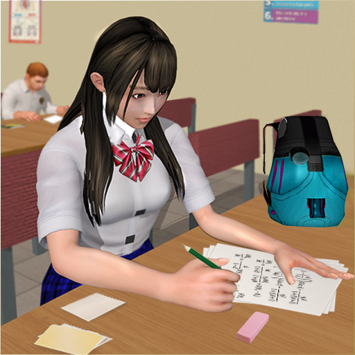 School Girl Life Simulator: High School Games icon