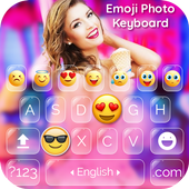 Photo Keyboard With Emoji icon