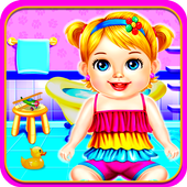 Babysitter Care Baby Game for Girls icon