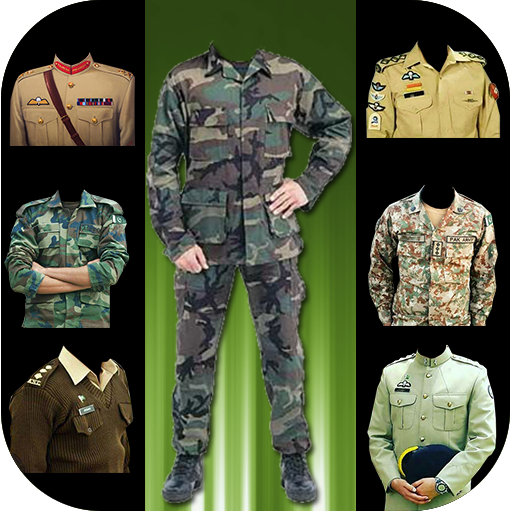 Pak Commando Army Suit Editor 2018 icon