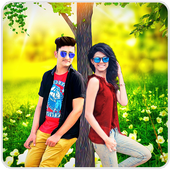 Nature photo editor, natural photo frames for 2020 icon