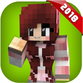 Girls Skins for MCPE أيقونة