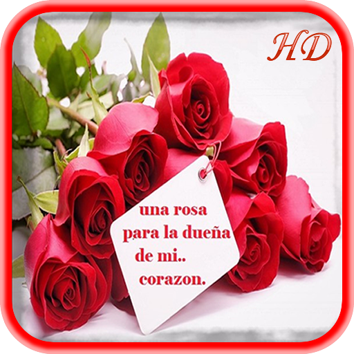 Rosas Con Frases De Amor иконка