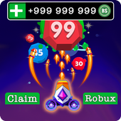 Free Robux Bounce Ball Blast Game أيقونة