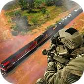 Train Attack War 3D
