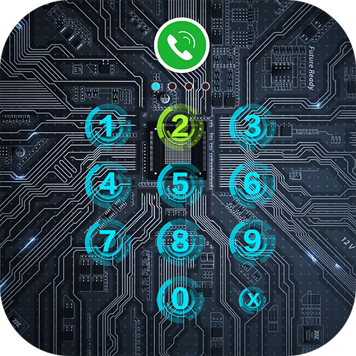 Applock Live Theme - Circuit icon