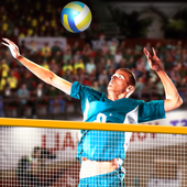 Spiked Ball 3D - volleyball games icon