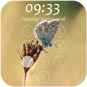 butterfly lock screen icon