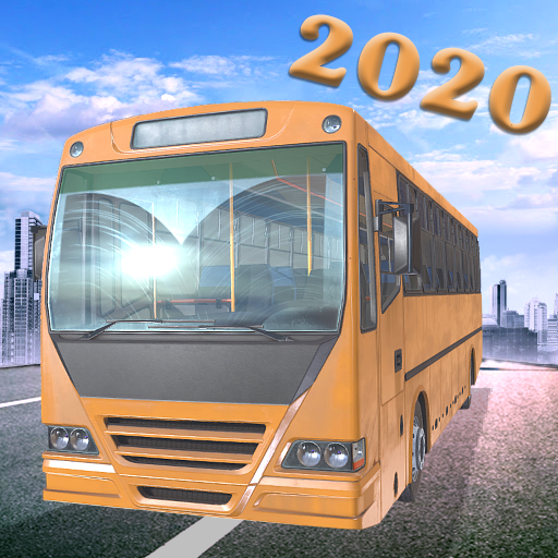 US City Bus Racing simulator Drive 2020 icon
