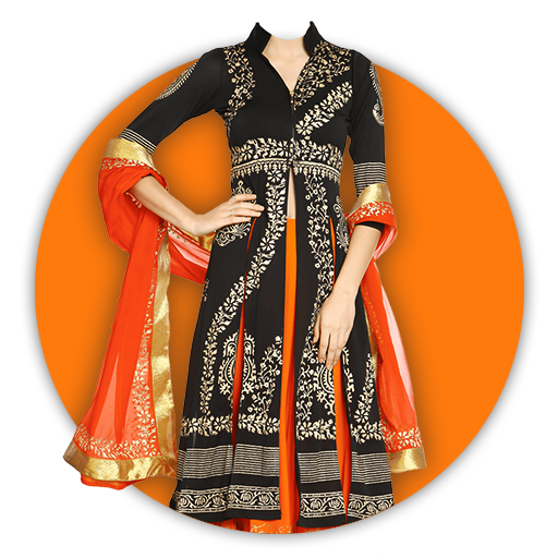 Women Lahenga Choli Dress Suit Photo Editor icon