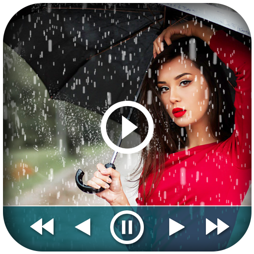 Rain Effect Video Maker : Photo Animation icon