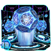 3D Crystal Launcher icon