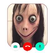 Fake call and video chat whith momo creepy chaleng on 9Apps