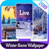 Winter Snow Live Wallpaper on 9Apps