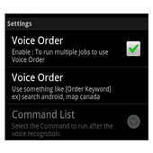 ikon Voice Command