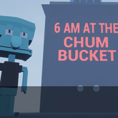 6 AM at the Chum Bucket :  horror game icon