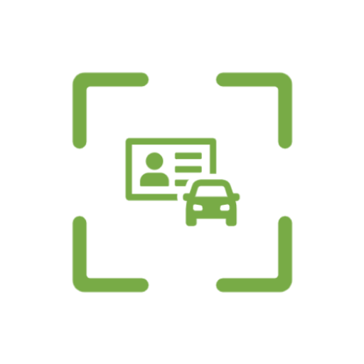 Driving License Scan / Verify icon