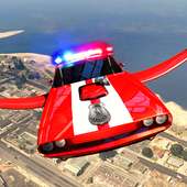 Air Police Robot Cop Car Flying Car Robot Games