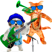 Talking Cat vs Singing Dog icon