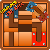 Unblock The Ball 2019 Slide Tile block Puzzle game icon