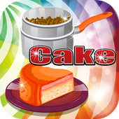 cooking games cake chocolate maker icon