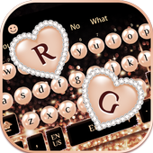 Rose Gold Pearl Keyboard icon