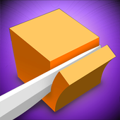 Slicing 3D icon