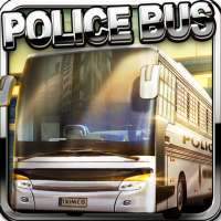3D Police Bus Prison Transport