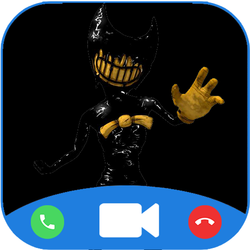 Bendy fake call icon