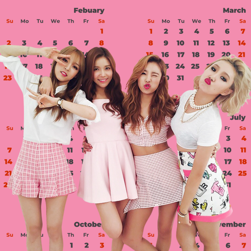 Mamamoo Calendar Widget icon