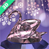 Crystal Swan Dynamic Wallpaper icon