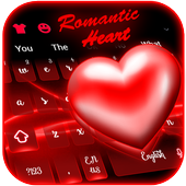 Romantic Love Heart Keyboard icon