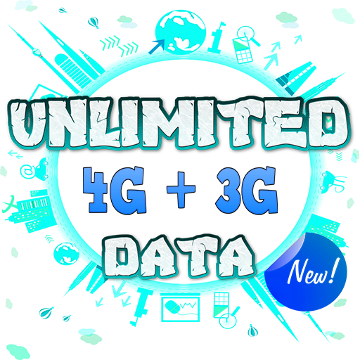 unlimited 4g data prank icon