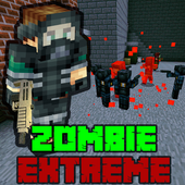The Zombie Extreme Minecraft Shooter Map icon