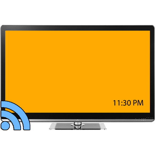 Cast Night Light and Clock on TV icon