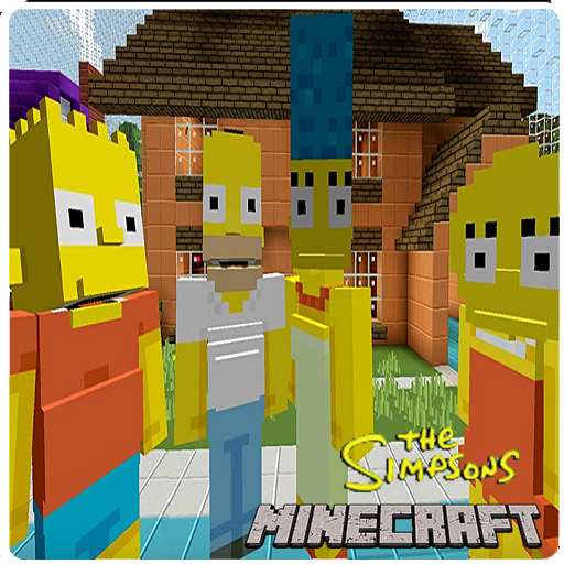 The Simpsons hid and run Mod For Minecraft PE icon