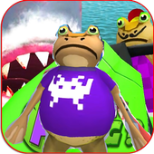 Frog Battle amazing Vs Shark icon