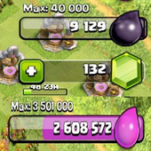 Hack for gem coc Coins &amp; Elixir Unlimited (Prank!) icon