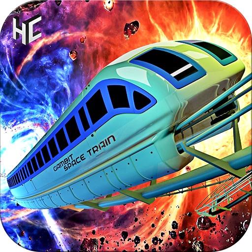 Train express roller coaster train drive icon