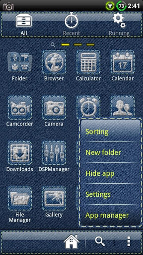 Denim GO Launcher Theme screenshot 2