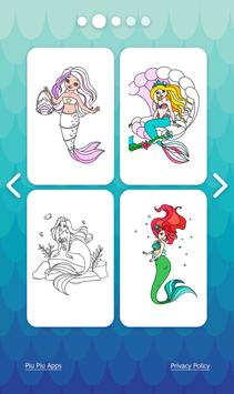 Mermaid Color by Number screenshot 3