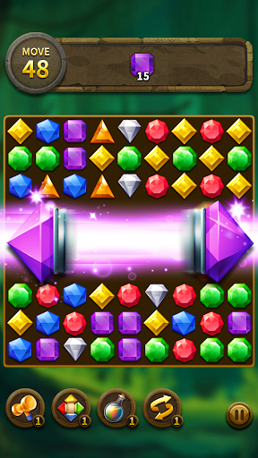 Jewel Match Puzzle: Mysterious Laser Block Quest screenshot 13