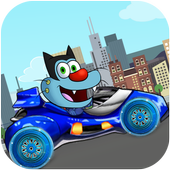 Oggy Car Racing Game icon