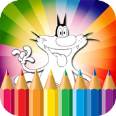 Coloring Game for Oggy icon