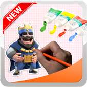 Game drawing Clash Royale