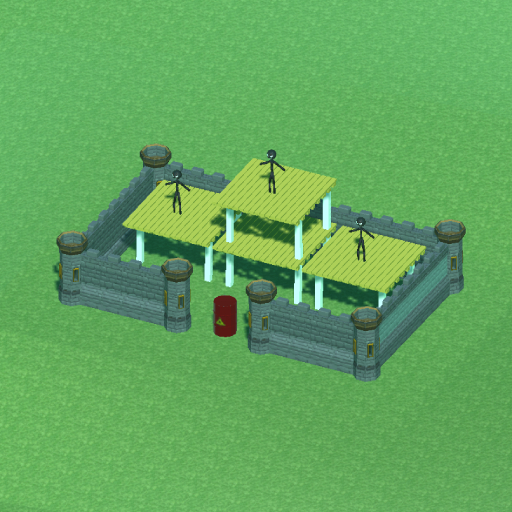 Stickman War Cannon Power icon