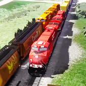 Euro Train Racing sim 3D 2020: Train Driving Game icon