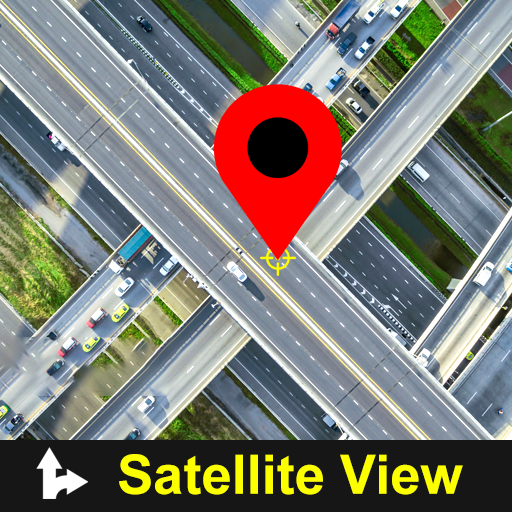 Live GPS Map, Travel Navigation &amp; Earth Map icon