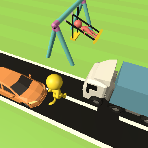 Cross The Street 3D - Fun Race icon